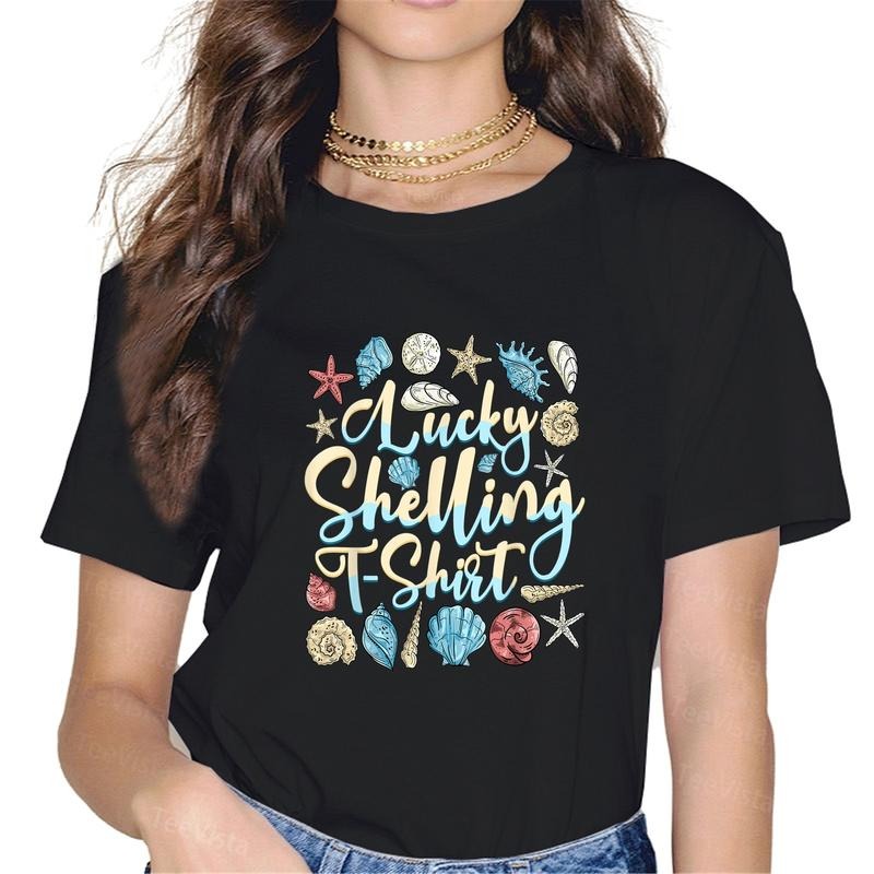 100% Cotton Lucky Shelling Sea Shell - Adult & Kids T-Shirts, Sweatshirts & Hoodies apparel design preview 1