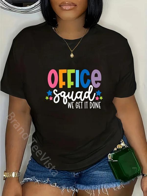 100% Cotton Office Squad We Get Done Back School - Adult & Kids T-Shirts, Sweatshirts & Hoodies apparel design preview 1