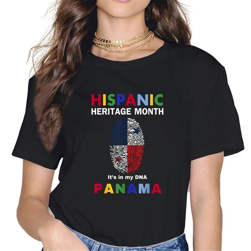 100% Cotton Panama. My DNA. Hispanic Heritage Month. - Adult & Kids T-Shirts, Sweatshirts & Hoodies apparel design preview 1