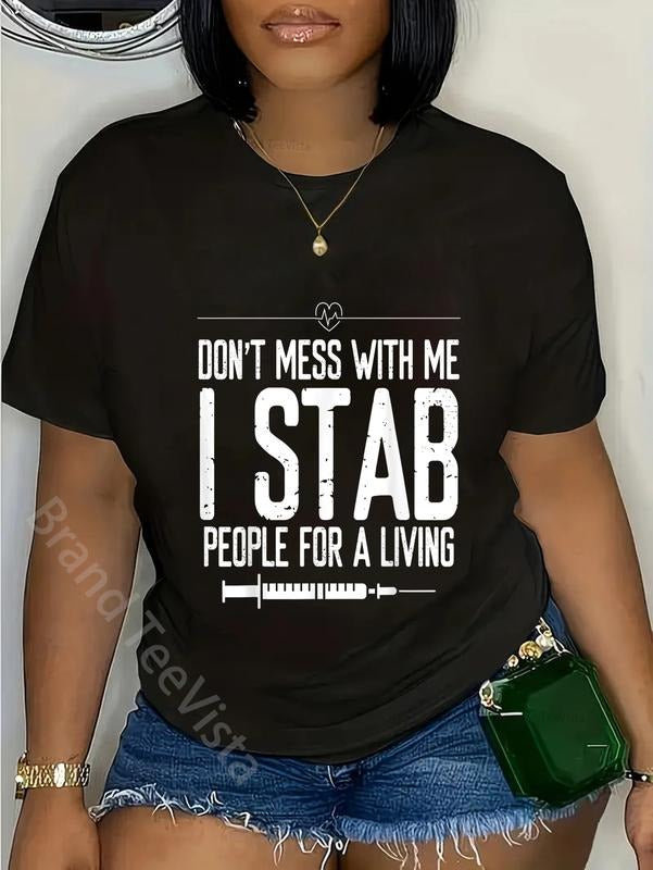 100% Cotton Phlebotomy Syringe Stab People Living - Adult & Kids T-Shirts, Sweatshirts & Hoodies apparel design preview 1