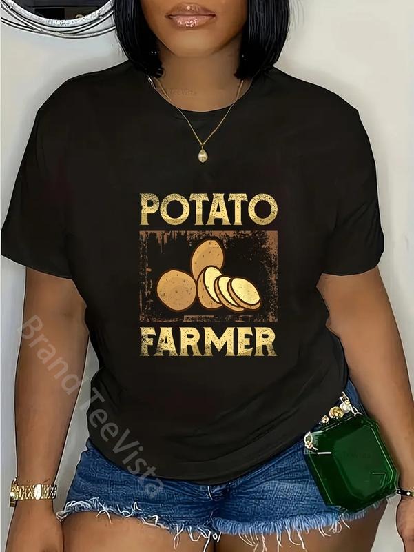 100% Cotton Potato Farmer Lovers French Fries - Adult & Kids T-Shirts, Sweatshirts & Hoodies apparel design preview 1