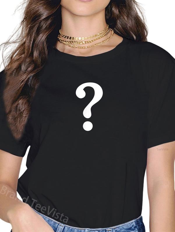 100% Cotton Question Mark Funny Grammar - Adult & Kids T-Shirts, Sweatshirts & Hoodies apparel design preview 1