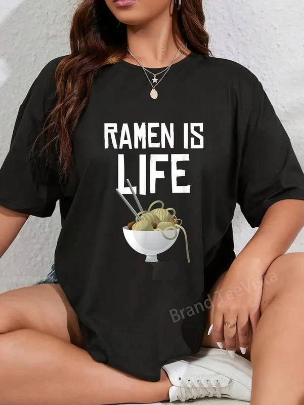 100% Cotton Ramen Life Japanese Noodle Bowl - Adult & Kids T-Shirts, Sweatshirts & Hoodies apparel design preview 1