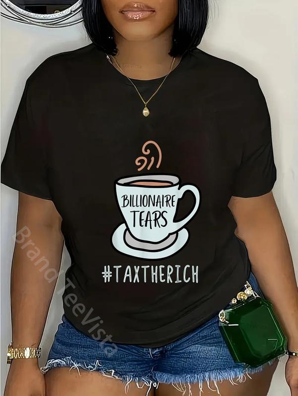 100% Cotton Tax Rich Billionaires Tears AOC Bernie - Adult & Kids T-Shirts, Sweatshirts & Hoodies apparel design preview 1