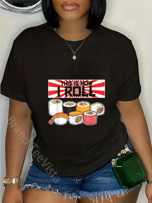 100% Cotton This Is How I Roll Sushi - Adult & Kids T-Shirts, Sweatshirts & Hoodies apparel design preview 1