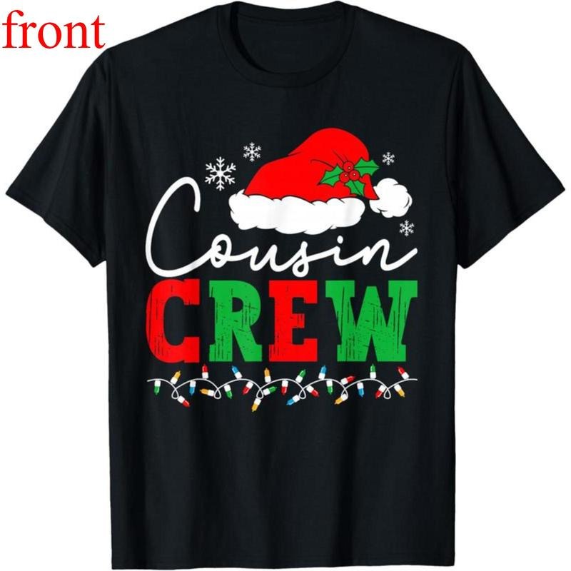 100% Cotton Cousin Crew Xmas Lights Family Matching - Adult & Kids T-Shirts, Sweatshirts & Hoodies apparel design preview 1