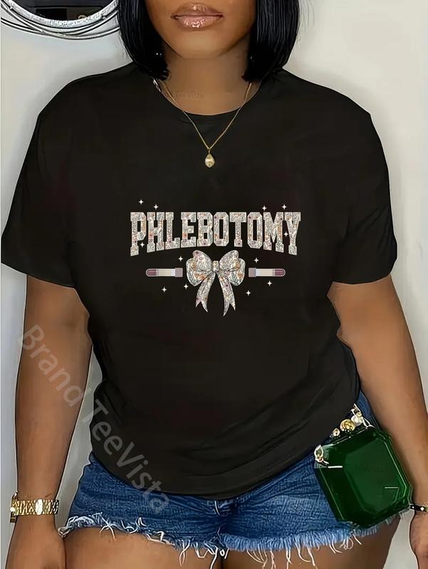 100% Cotton Wildflower Phlebotomy Coquette Bow - Adult & Kids T-Shirts, Sweatshirts & Hoodies apparel design preview 1