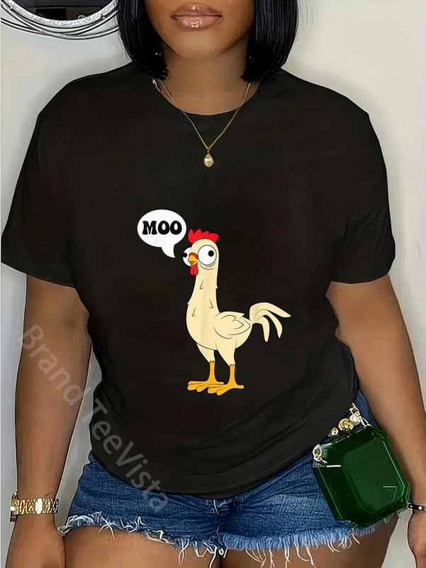 100% Cotton Chicken Hen Fowl Cow Funny Joke Dad - Adult & Kids T-Shirts, Sweatshirts & Hoodies apparel design preview 1