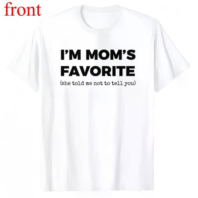 100% Cotton Fun Mom'S Favorite Son Daughter I Am Golf - Adult & Kids T-Shirts, Sweatshirts & Hoodies apparel design preview 1