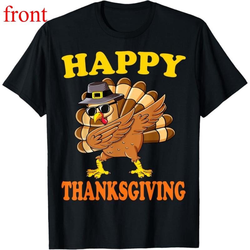 [100% Pure Cotton Short Sleeved Same 1 "Thanksgiving - Adult & Kids T-Shirts, Sweatshirts & Hoodies apparel design preview 1