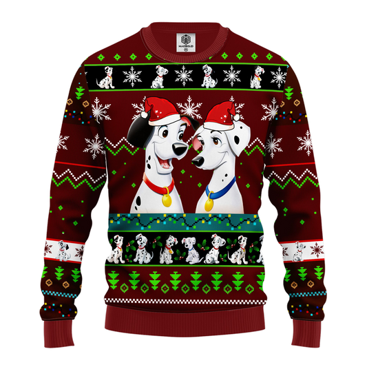 101 Dalmatians 3D Ugly Christmas Sweater - Holiday Gift product image