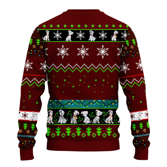 101 Dalmatians 3D Ugly Christmas Sweater - Holiday Gift product image 2