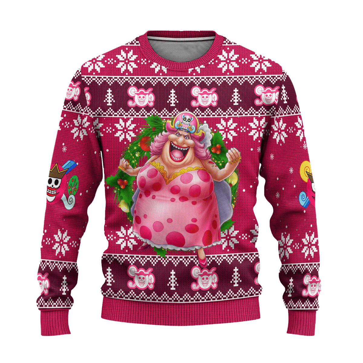 Charlotte Linlin One Piece Anime 3D Ugly Christmas Sweater - Holiday Gift product image