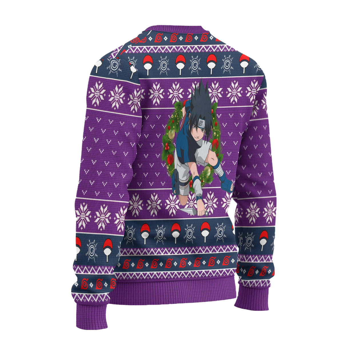 Sasuke 3D Ugly Christmas Sweater - Holiday Gift product image 2