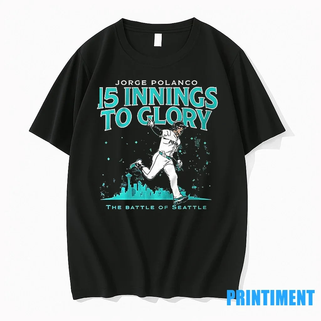 15 Innings To Glory Jorge Polanco Sweater - Adult & Kids T-Shirts, Sweatshirts & Hoodies apparel design preview 1