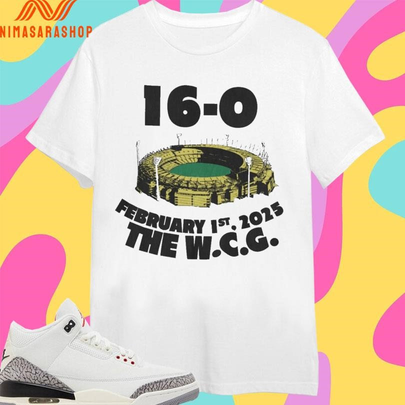 16-0 February 1st 2025 The W.C.G - Adult & Kids T-Shirts, Sweatshirts & Hoodies apparel design preview 1