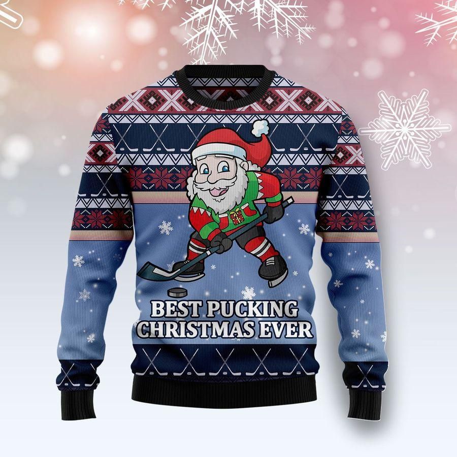 Santa Claus pucking Christmas ever 3D Christmas Sweater - Holiday Gift product image 2