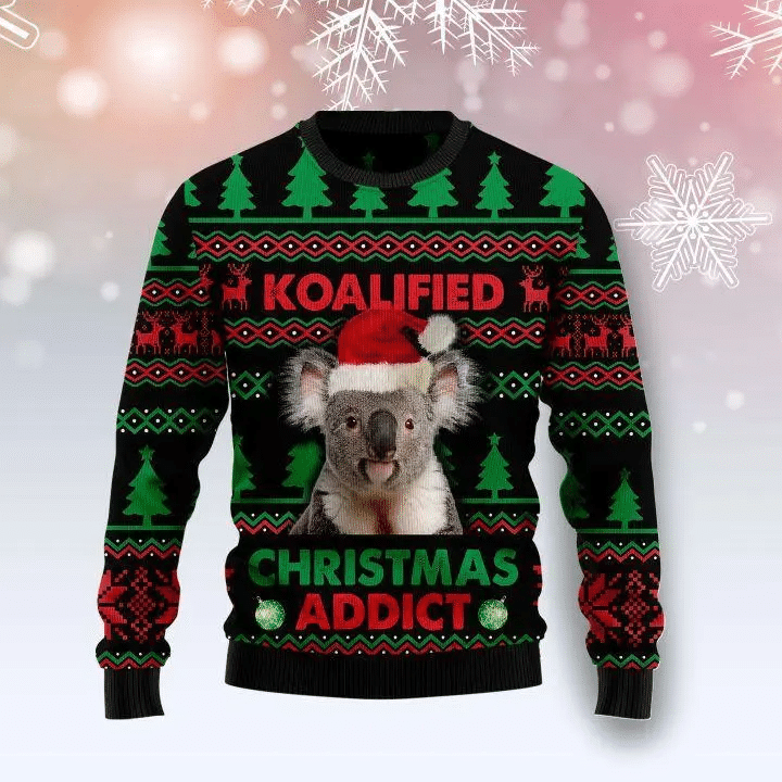Koala Koalified 3D Christmas Sweater - Holiday Gift product image
