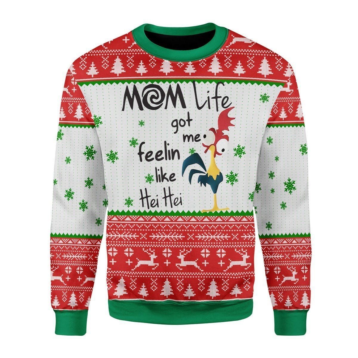Feeling magical but also stabby 3D Christmas Sweater - Holiday Gift product image 3
