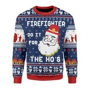 Unicorn pew pew madafakas 3D Christmas Sweater - Holiday Gift product image 5