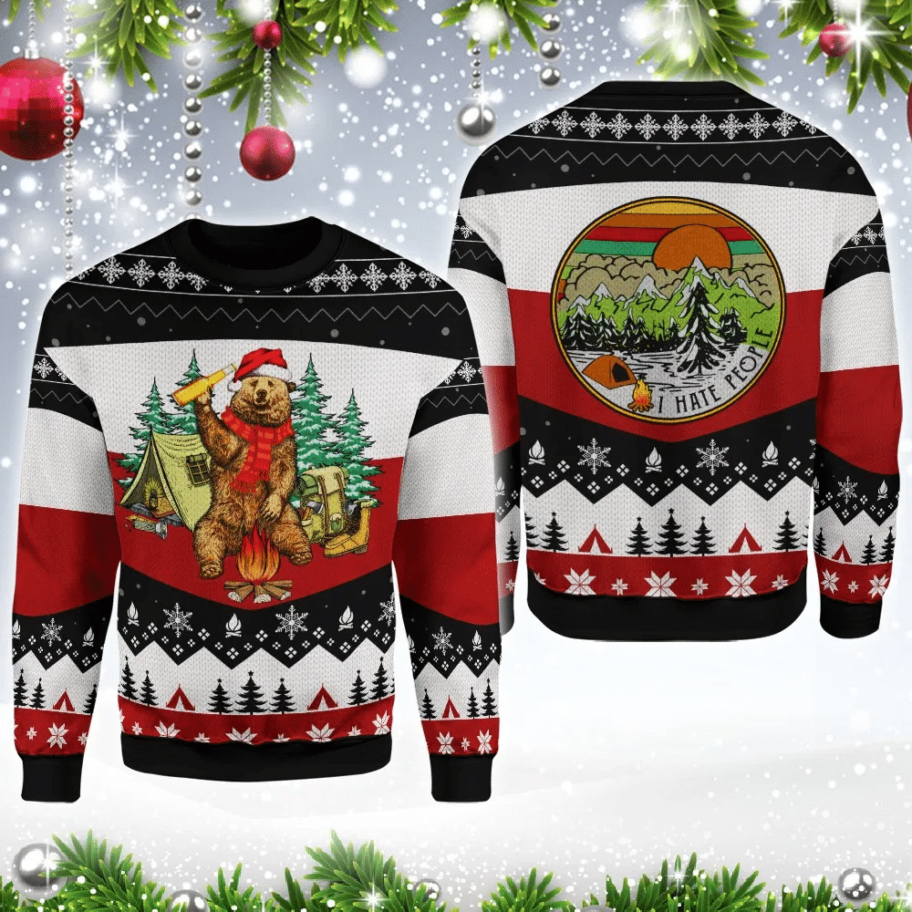 Dinosaur have a dino mite 3D Christmas Sweater - Holiday Gift product image 3