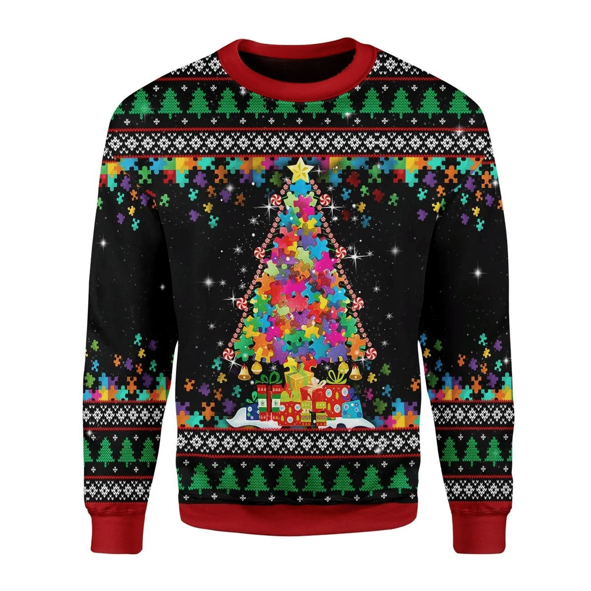 Game infected Among Us 3D Christmas Sweater - Holiday Gift product image 4