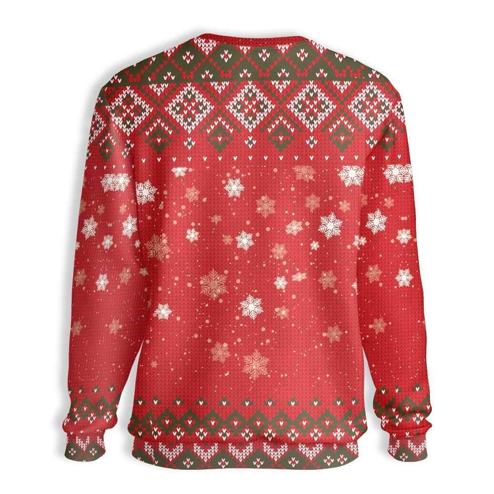 T-rex hates 3D Christmas Sweater - Holiday Gift product image 2