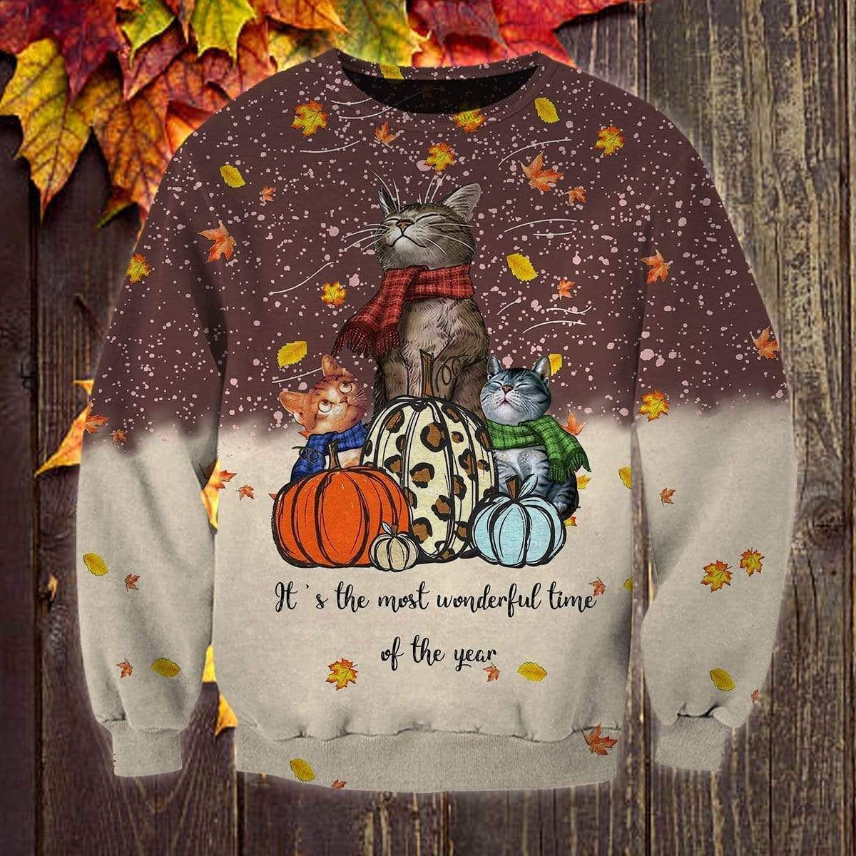 Santa Sloth With Llama Red 3D Christmas Sweater - Holiday Gift product image 3