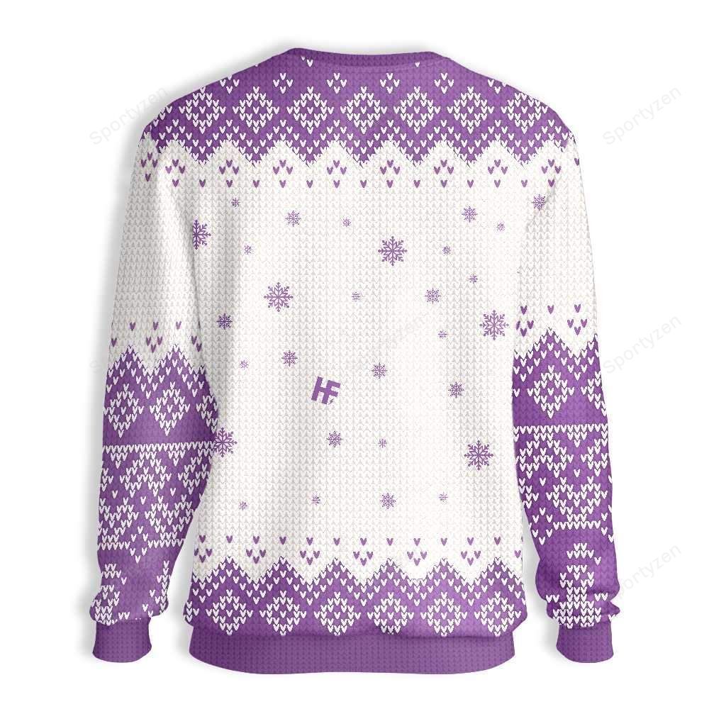 Purple Ribbon Alzheimer Awareness 3D Sweater - Gift Idea product image 2