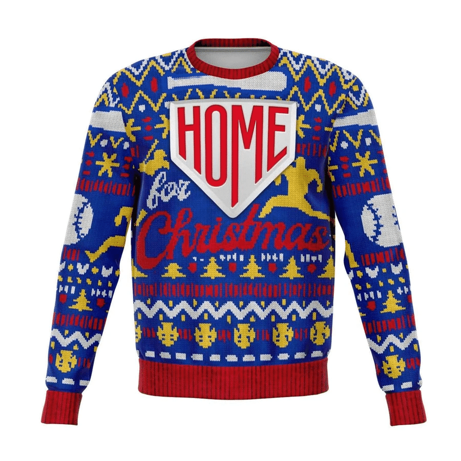Softball home for 3D Christmas Sweater - Holiday Gift product image