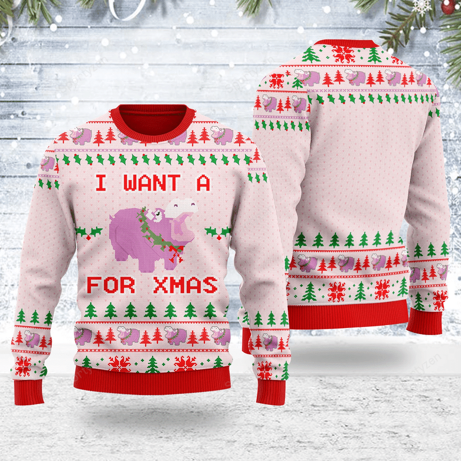 Yes they’re natural 3D Christmas Sweater - Holiday Gift product image 5