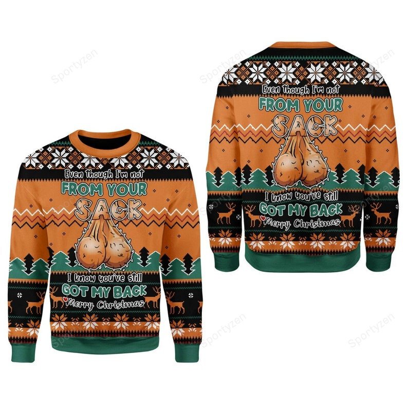 Have yourself a merry little crit mas dungeons and dragons 3D Christmas Sweater - Holiday Gift product image 5