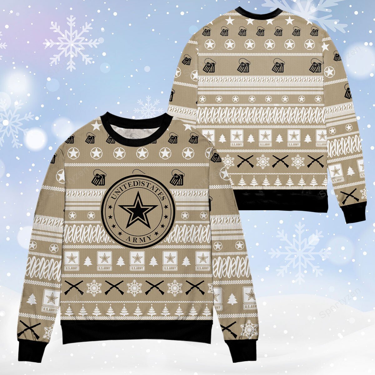 Firefighter 3D Christmas Sweater - Holiday Gift product image 5