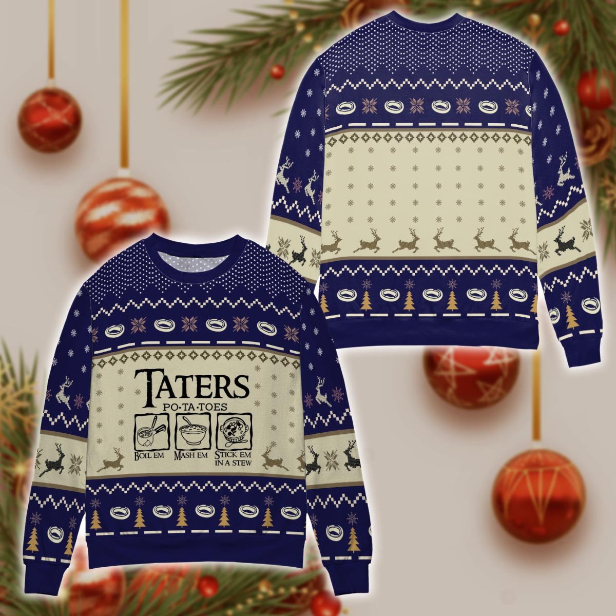 Link adventure Legend of Zelda 3D Christmas Sweater - Holiday Gift product image 5
