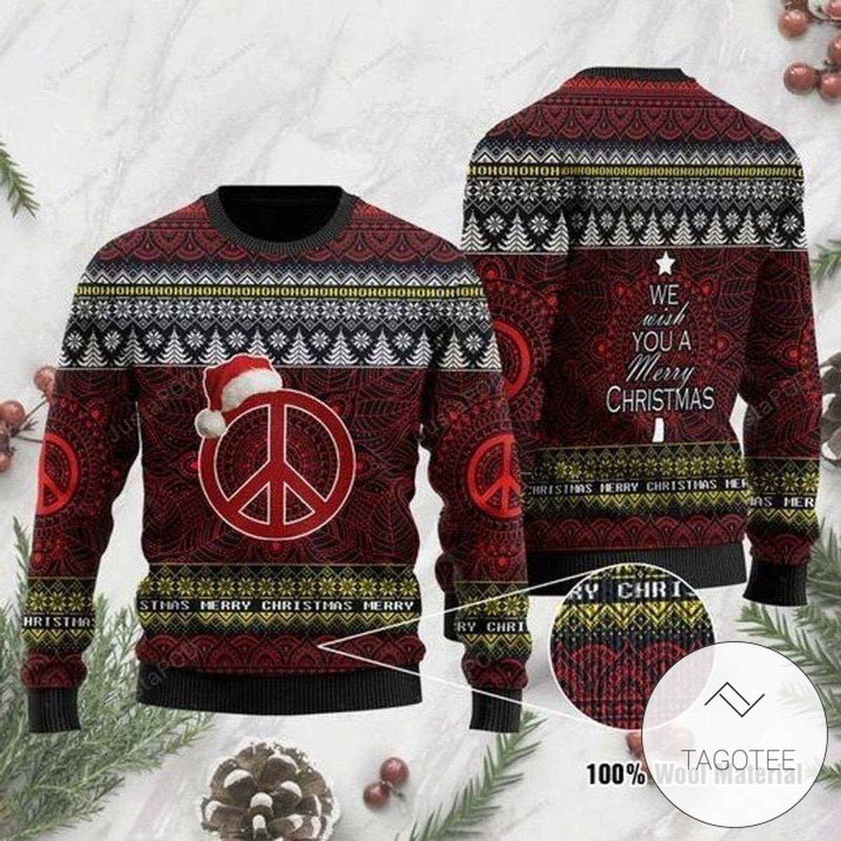 We wish you a merry 3D Ugly Christmas Sweater - Holiday Gift product image