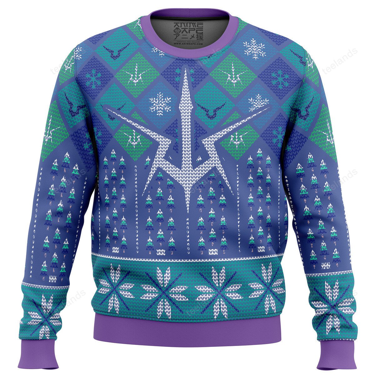 Symbol lelouch 3D Christmas Sweater - Holiday Gift product image