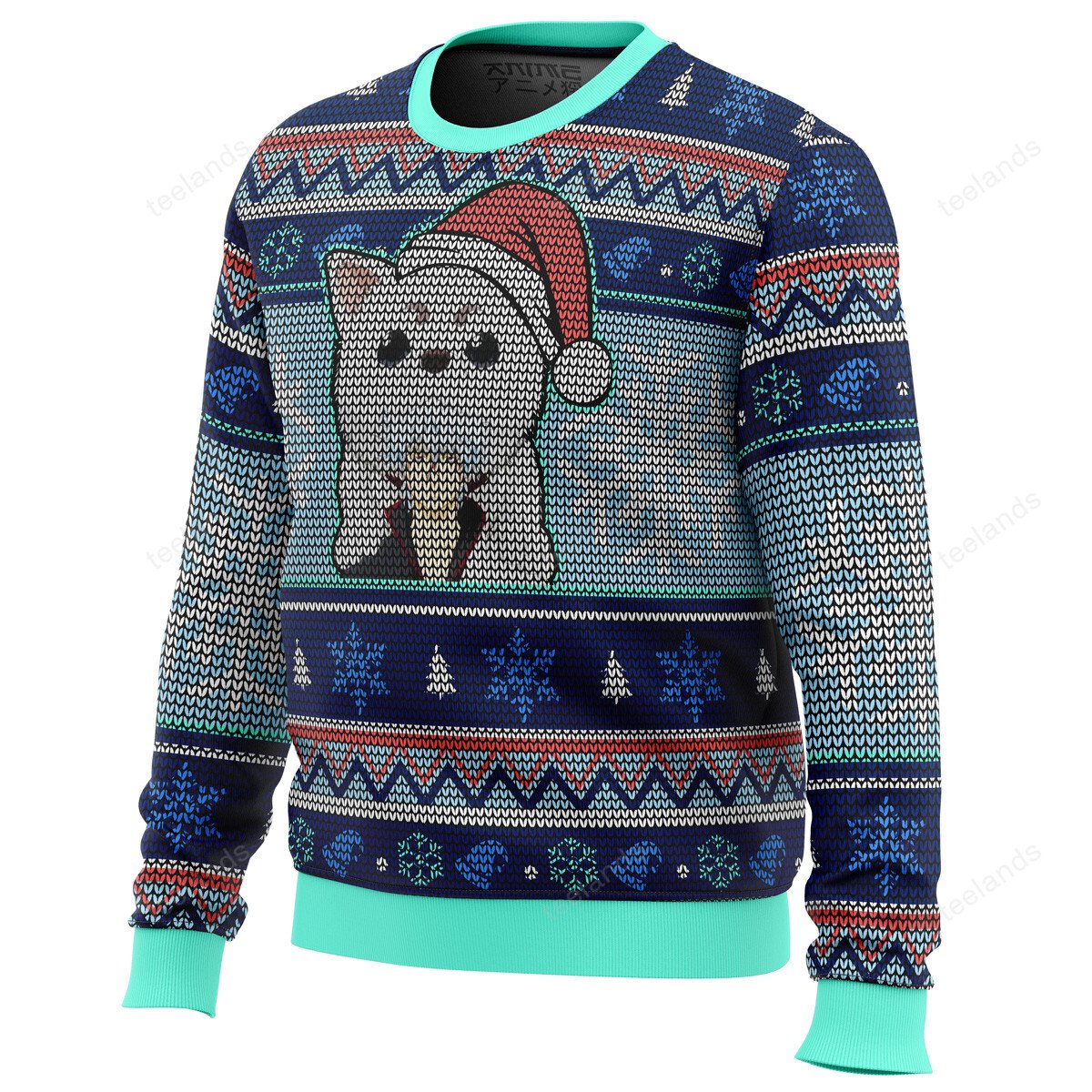 Sadaharu 3D Christmas Sweater - Holiday Gift product image 2