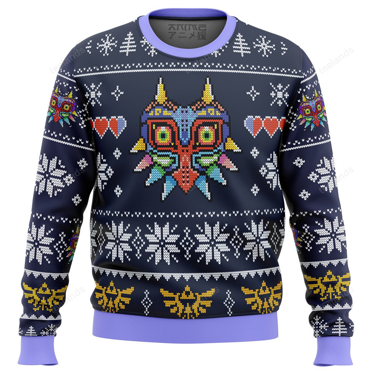 Majora Mask Legend of Zelda 3D Christmas Sweater - Holiday Gift product image