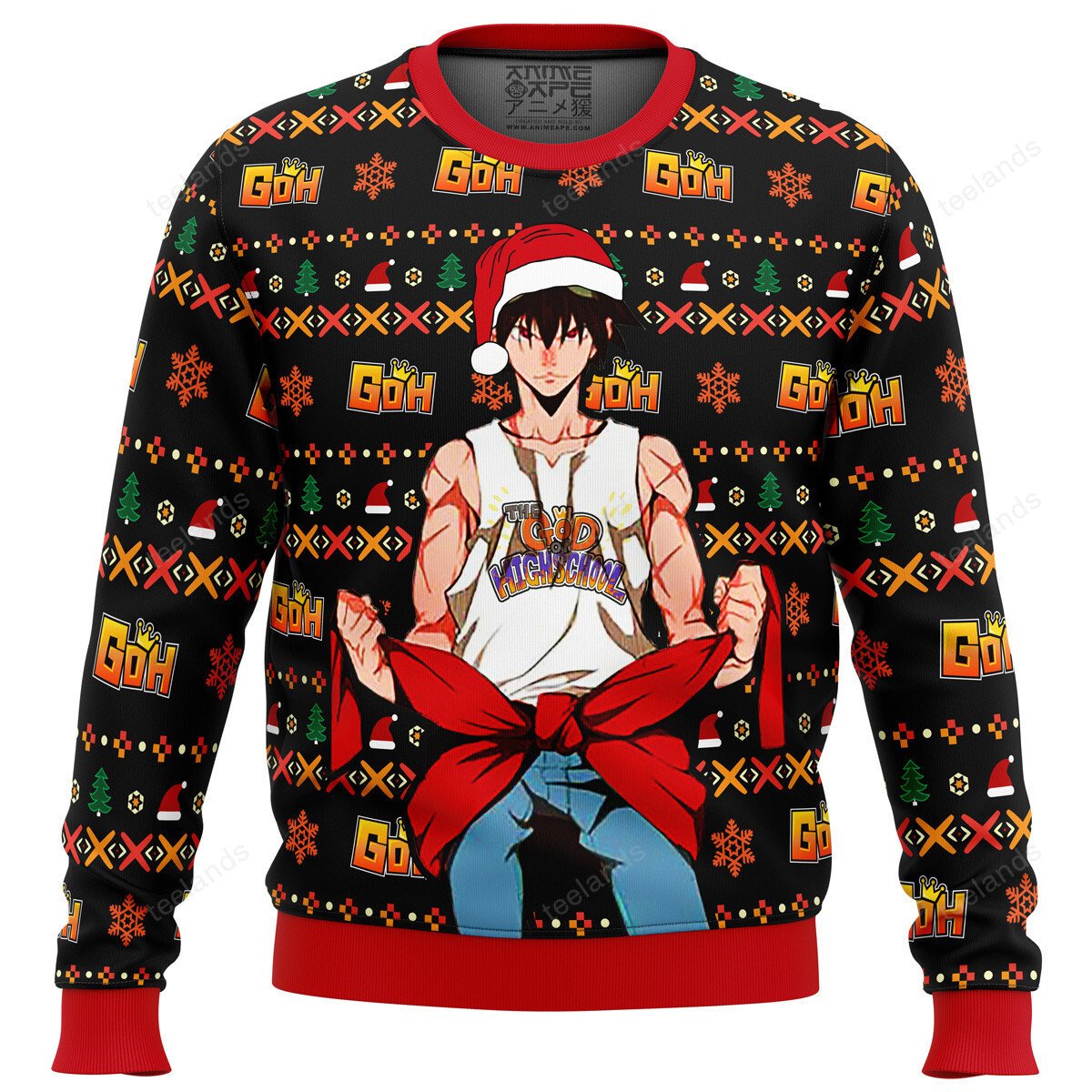Saint Seiya 3D Christmas Sweater - Holiday Gift product image 3
