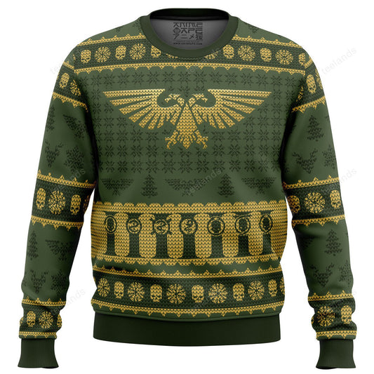 Warhammer 40k imperium 3D Christmas Sweater - Holiday Gift product image
