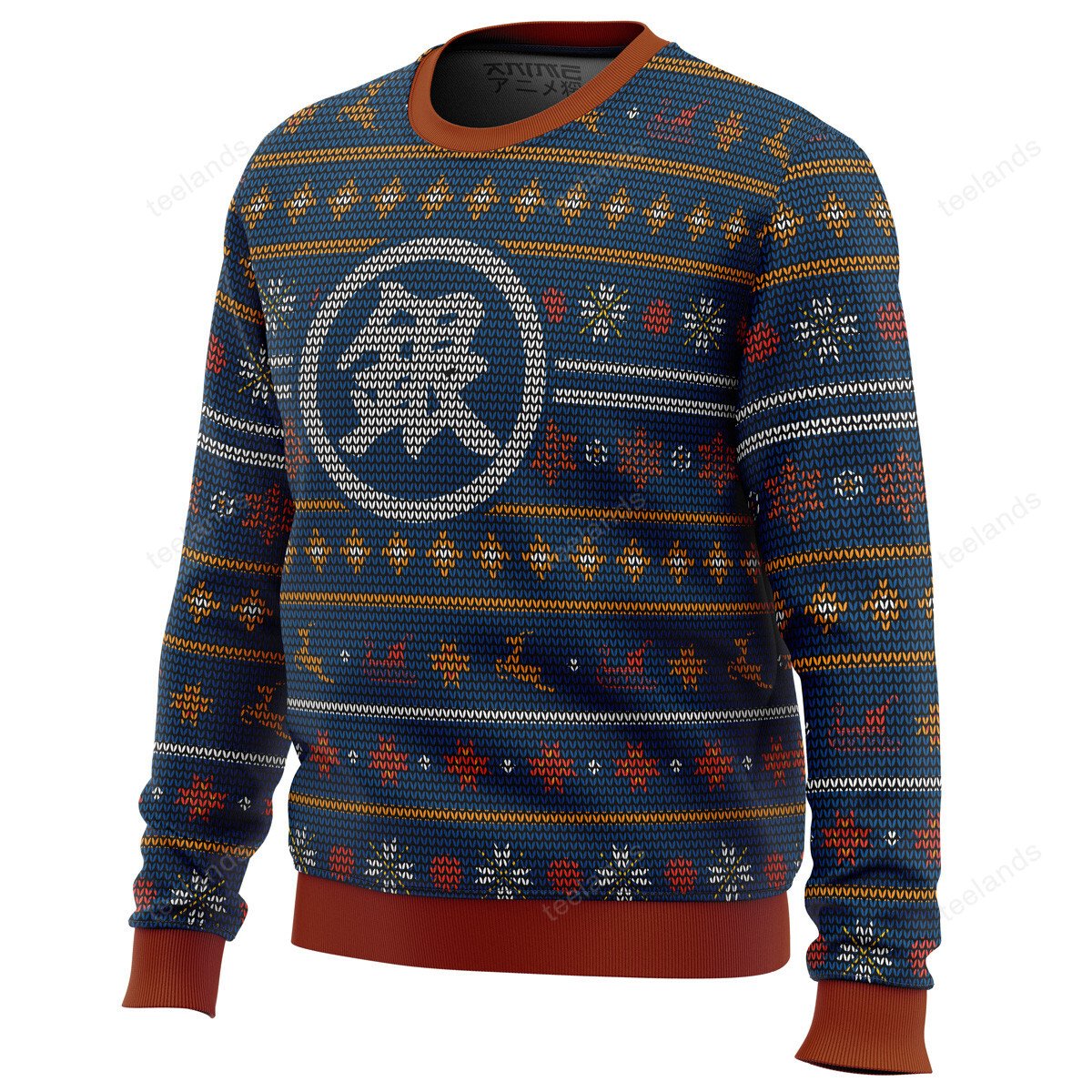 Gintama gintoki symbol 3D Christmas Sweater - Holiday Gift product image 2