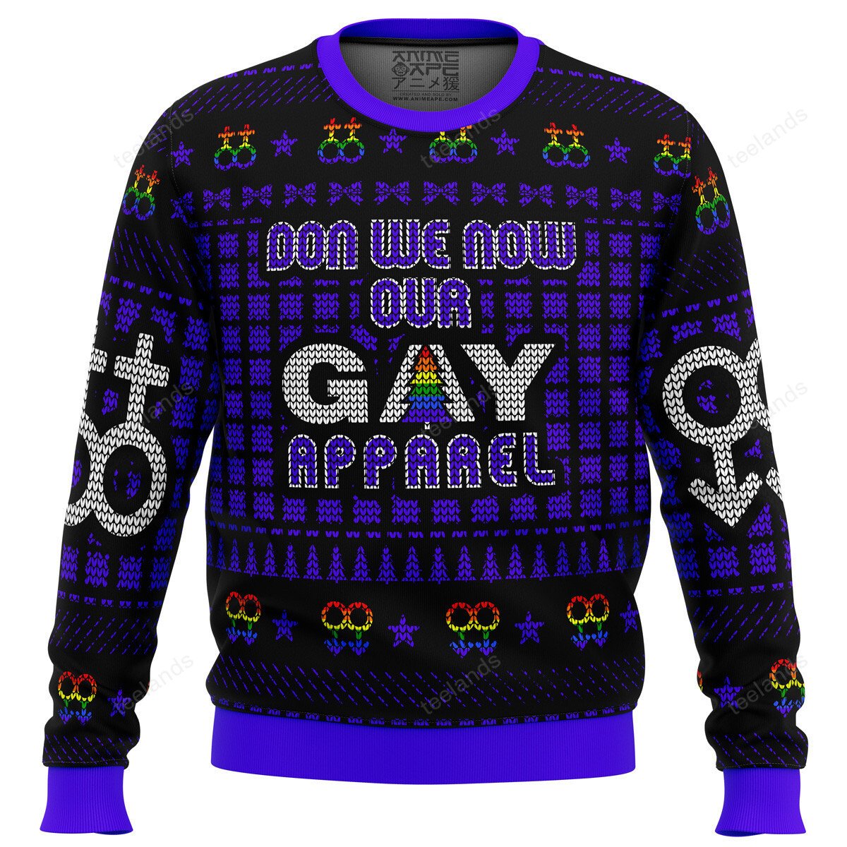 Akira bike decals 3D Christmas Sweater - Holiday Gift product image 4