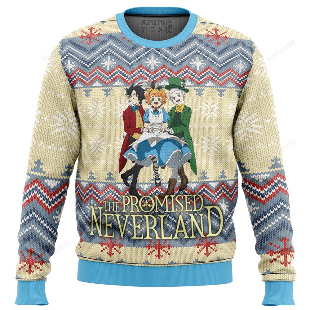 Promised neverland 3D Christmas Sweater - Holiday Gift product image