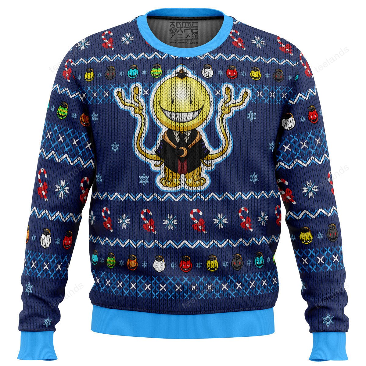 Korosensei 3D Christmas Sweater - Holiday Gift product image