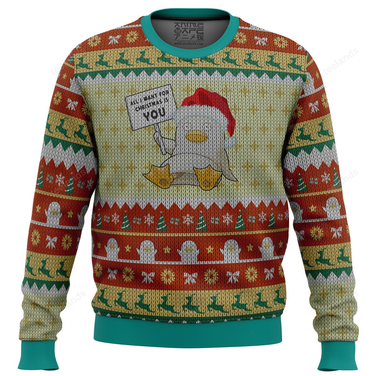 All i want for Christmas is you 3D Christmas Sweater - Holiday Gift product image