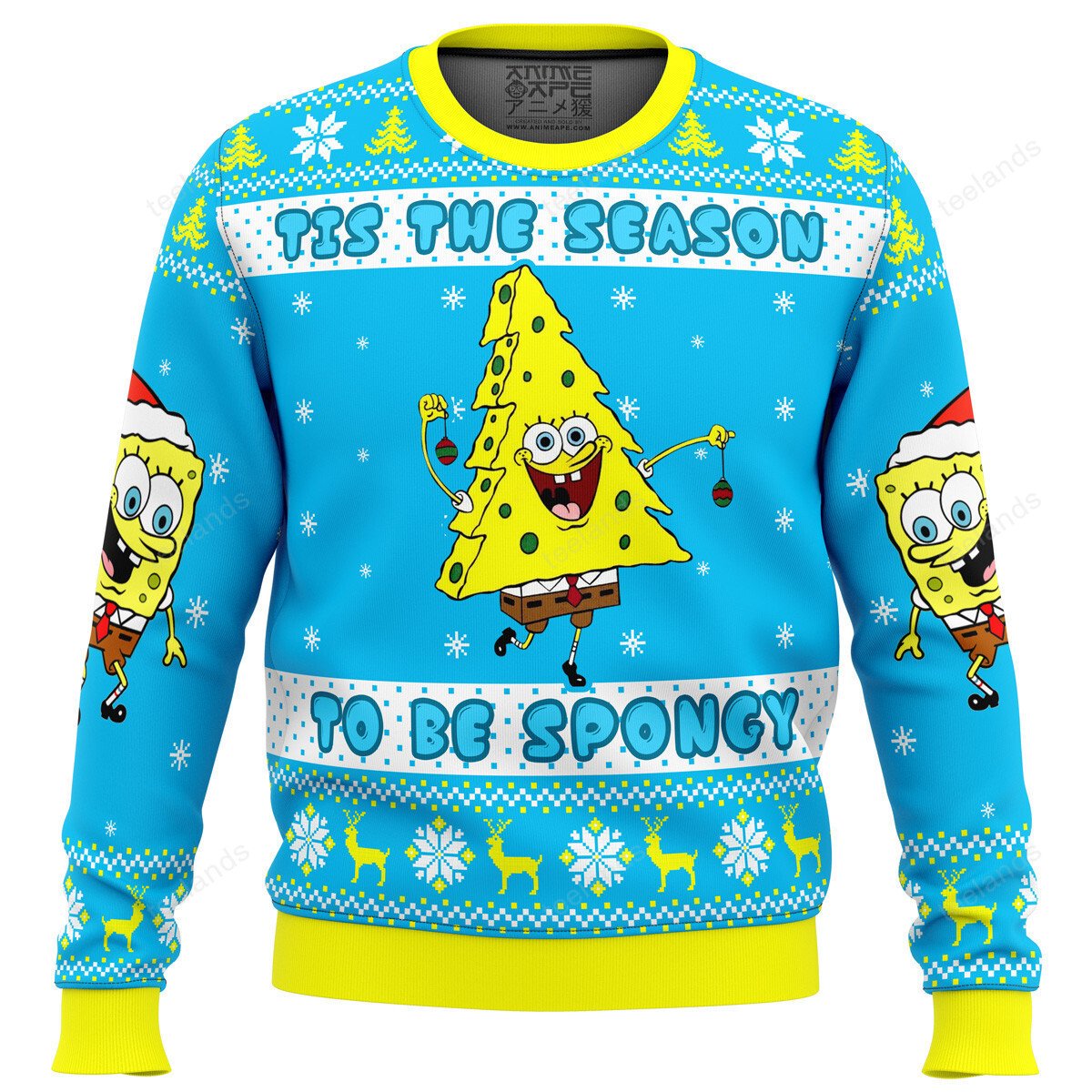 Mighty morphin power rangers 3D Christmas Sweater - Holiday Gift product image 3
