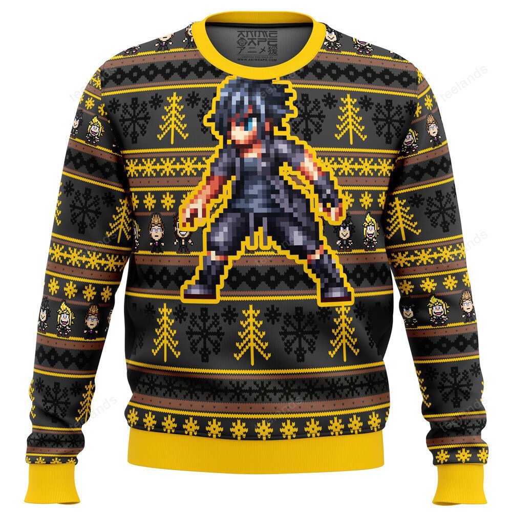 Zack Fair 3D Christmas Sweater - Holiday Gift product image