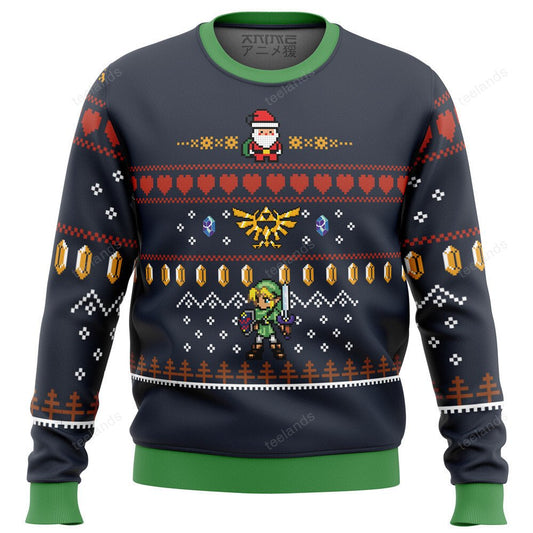 Zelda Santa 3D Christmas Sweater - Holiday Gift product image