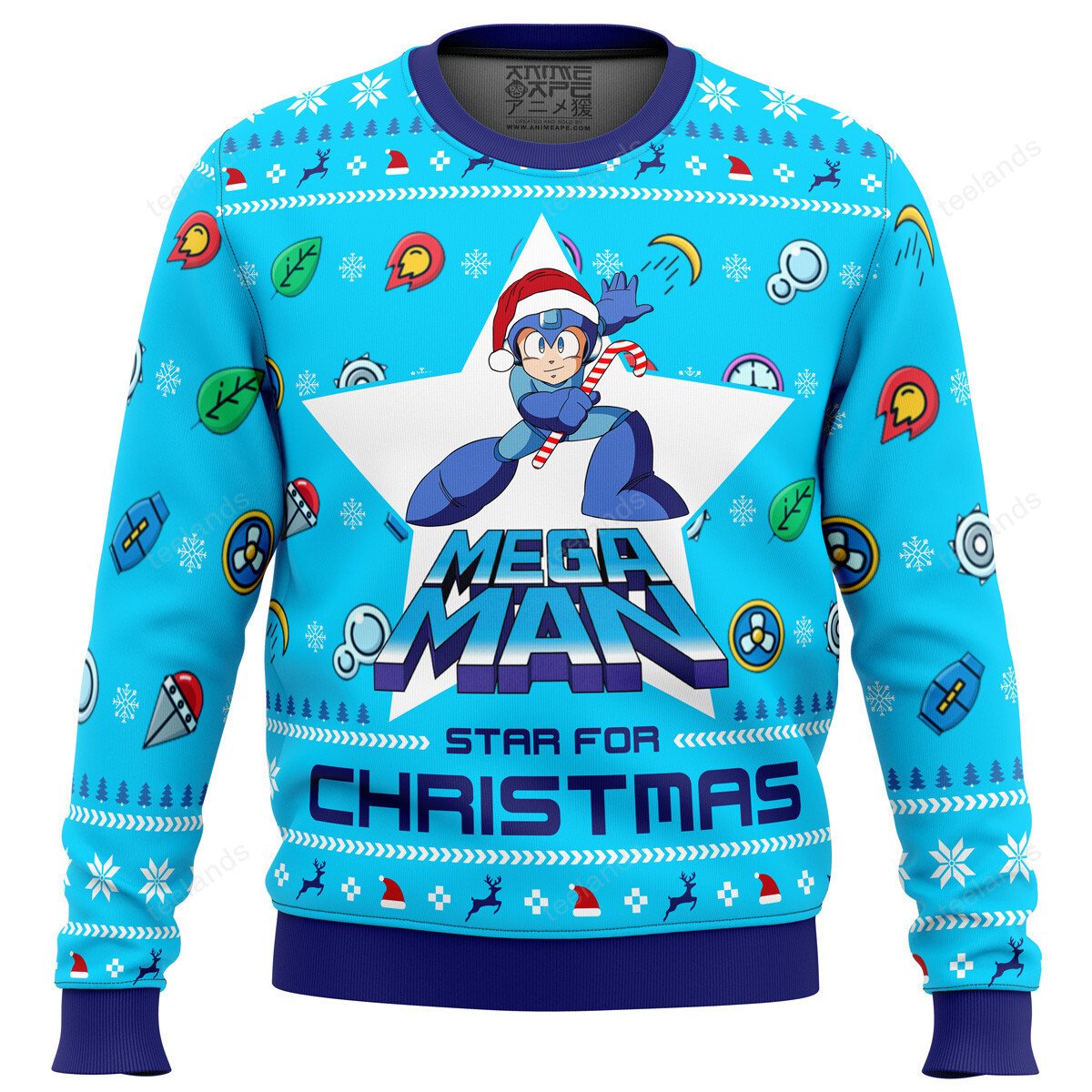 Impostor hiding Among Us 3D Christmas Sweater - Holiday Gift product image 5