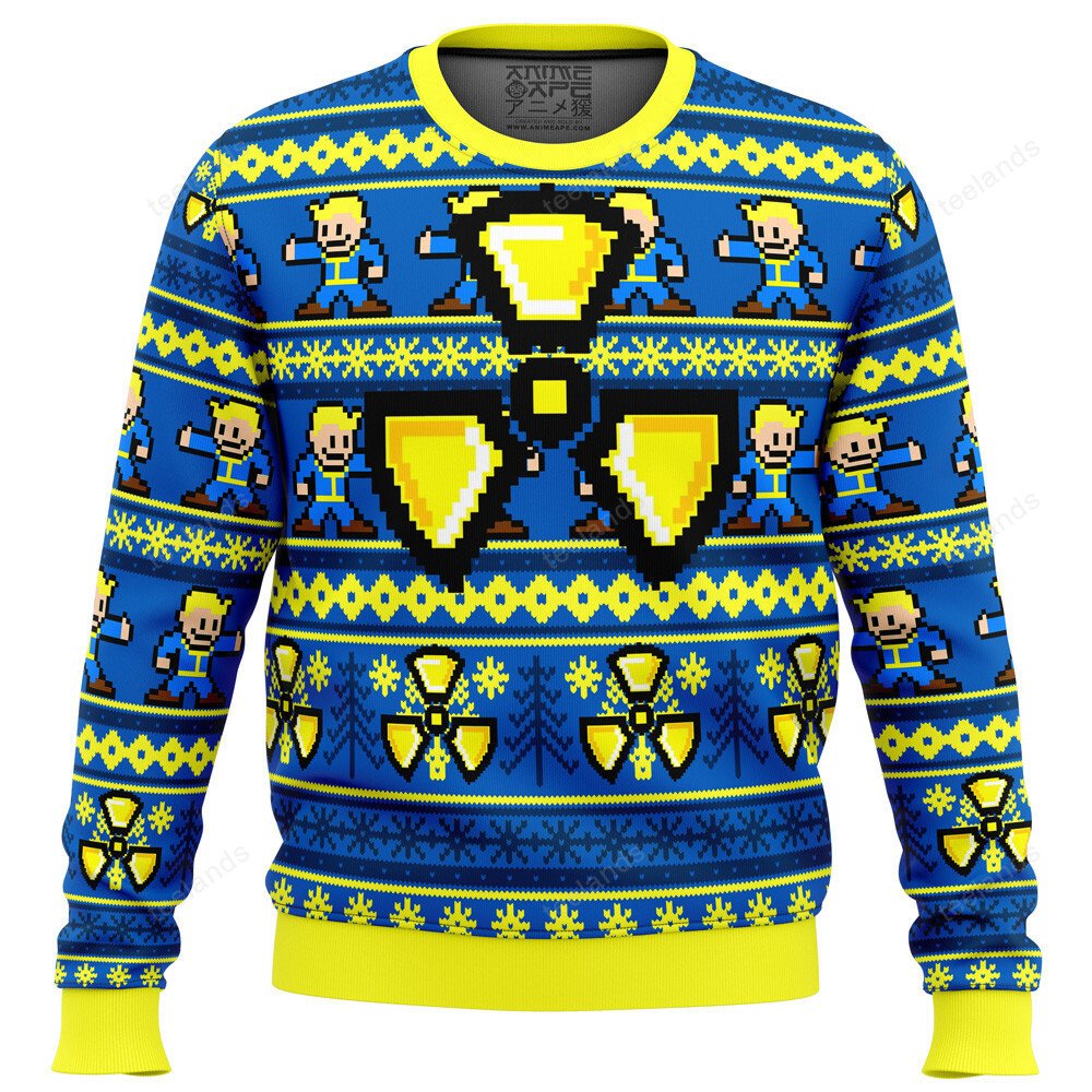 Koro Sensei assassination classroom 3D Christmas Sweater - Holiday Gift product image 3